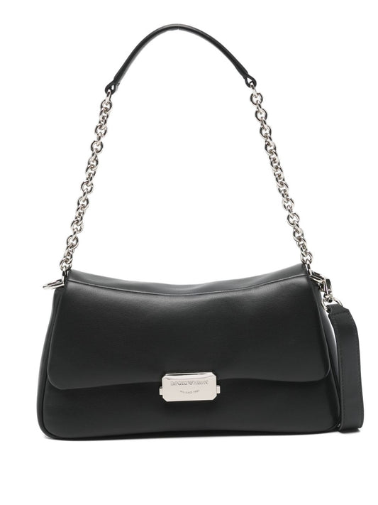 Emporio Armani soft leather shoulder bag