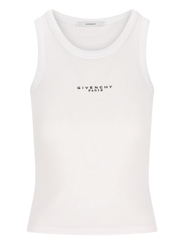 Givenchy Logo cotton tank top