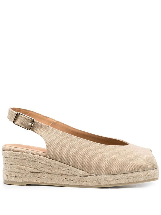 Castañer Castaner Flat shoes Beige