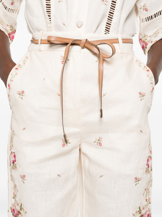 Zimmermann Trousers Beige