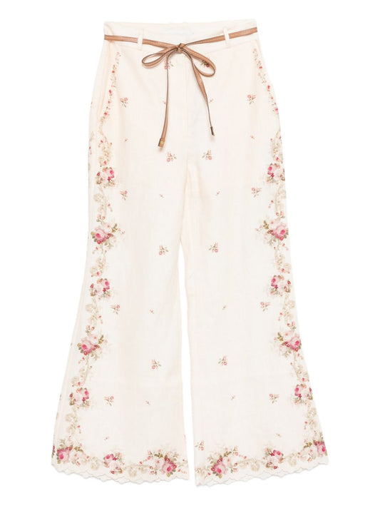 Zimmermann Trousers Beige