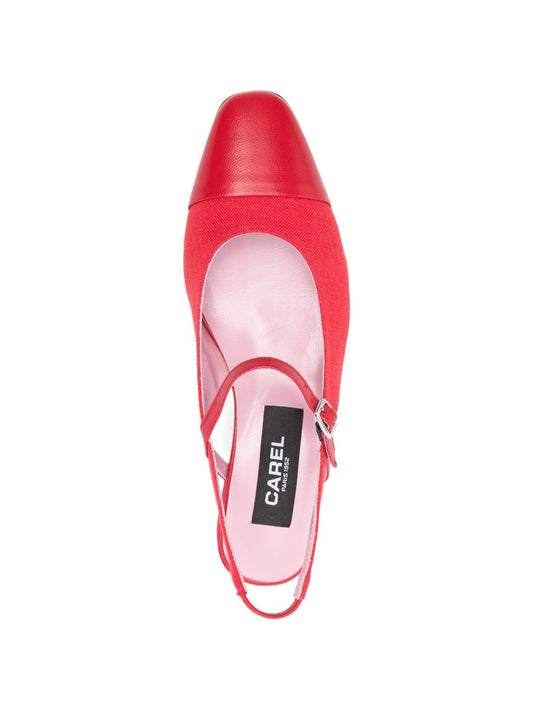 CAREL PARIS Flat shoes Red