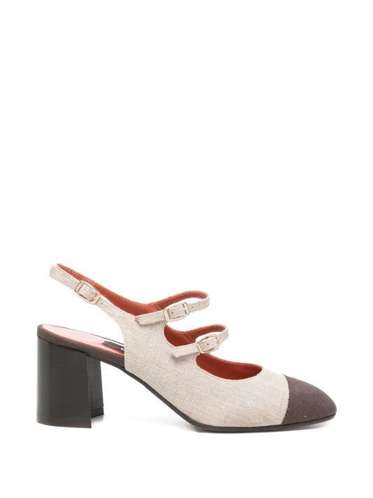 CAREL PARIS With Heel Brown