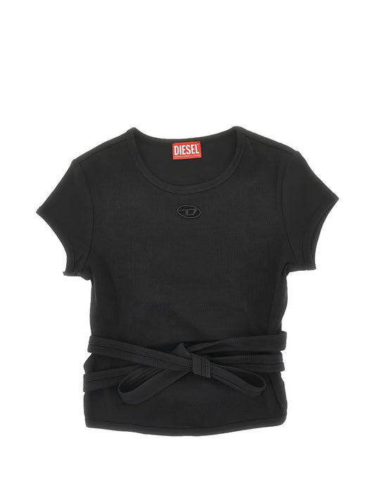 Diesel tie-waist T-shirt