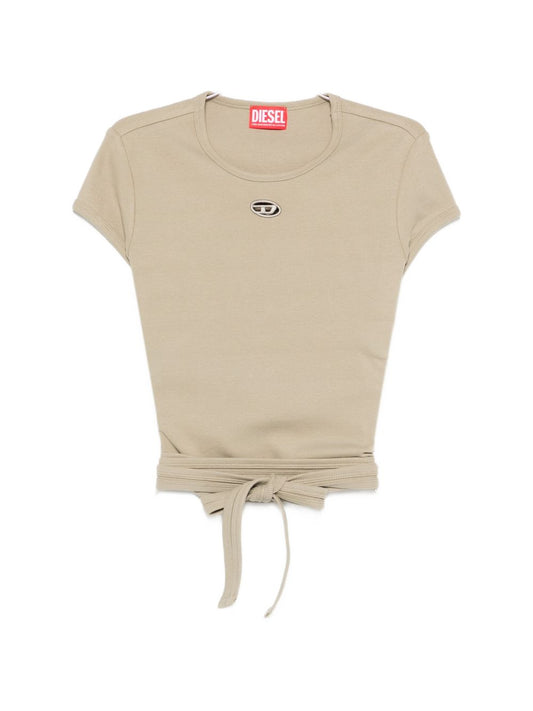 Diesel T-Bunny-Tail logo tie tank top