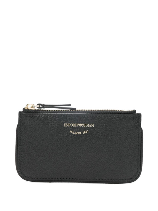 Emporio Armani Wallets Black