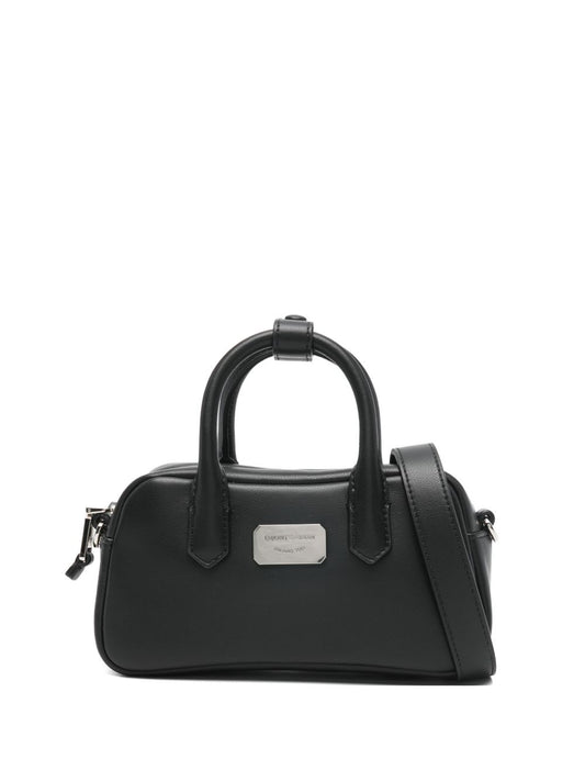 Emporio Armani Soft leather mini bauletto bag