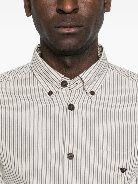 Emporio Armani Shirts Beige