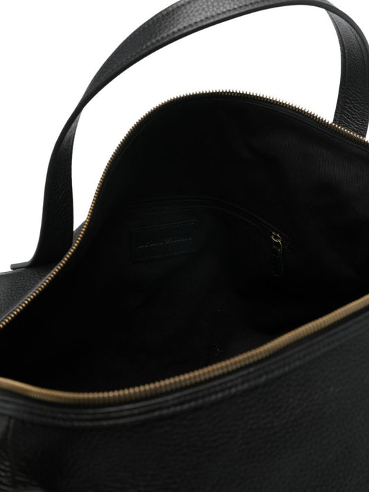 Emporio Armani Leather duffle bag