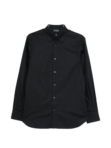Emporio Armani Shirts Blue