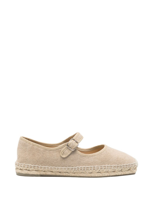 Castañer Castaner Flat shoes Beige