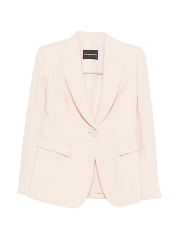 Emporio Armani Single-breasted blazer jacket