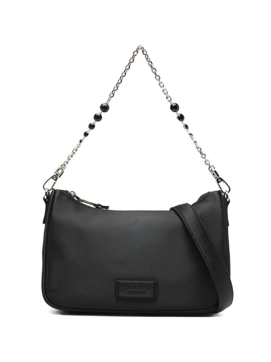 Emporio Armani beaded chain shoulder bag