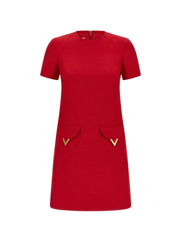 Valentino Dresses Red