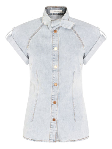 Zimmermann Shirts Clear Blue