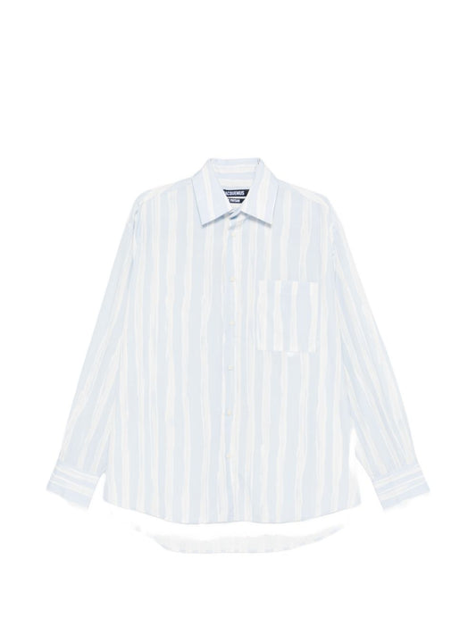JACQUEMUS Shirts Clear Blue