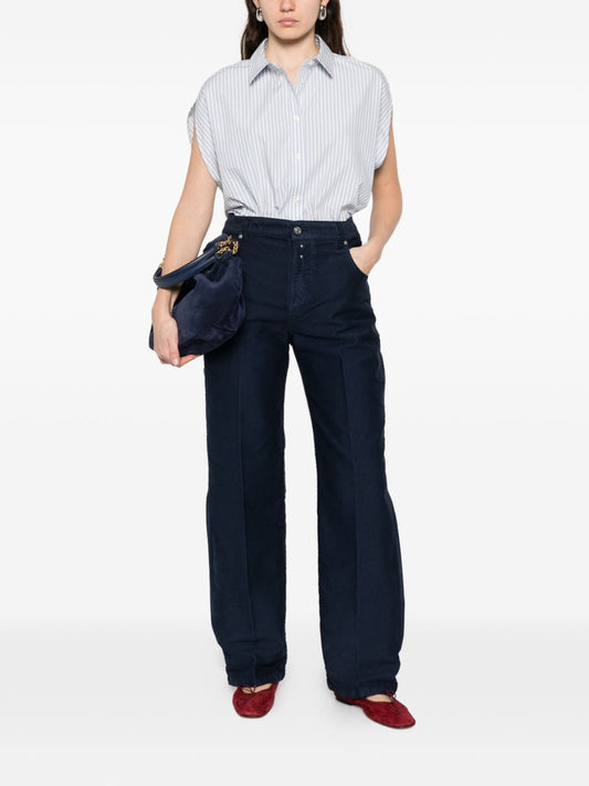 Woolrich Shirts Clear Blue