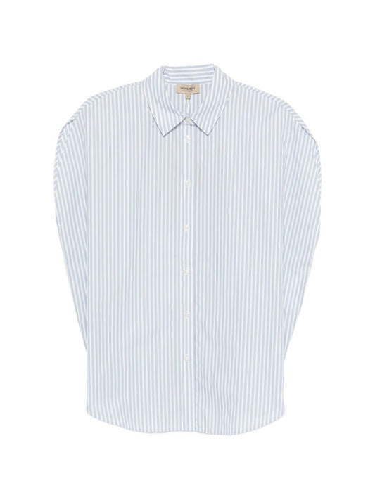 Woolrich Shirts Clear Blue
