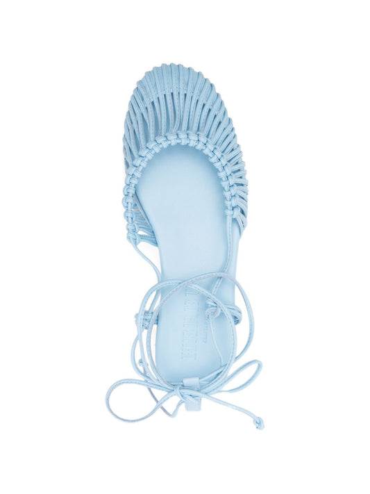HEREU Flat shoes Clear Blue