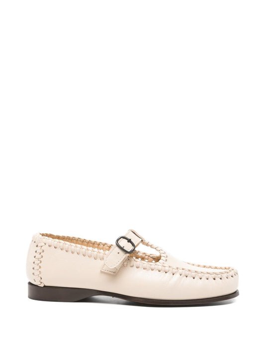 HEREU Flat shoes Beige