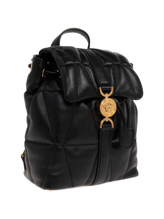 Versace Kleio Quilted Nappa Backpack