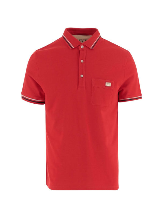 Valentino T-shirts and Polos Red