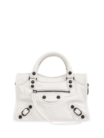 Balenciaga Le City Bag Mini In Optic White