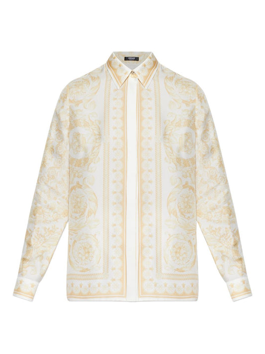 Versace Shirts Golden