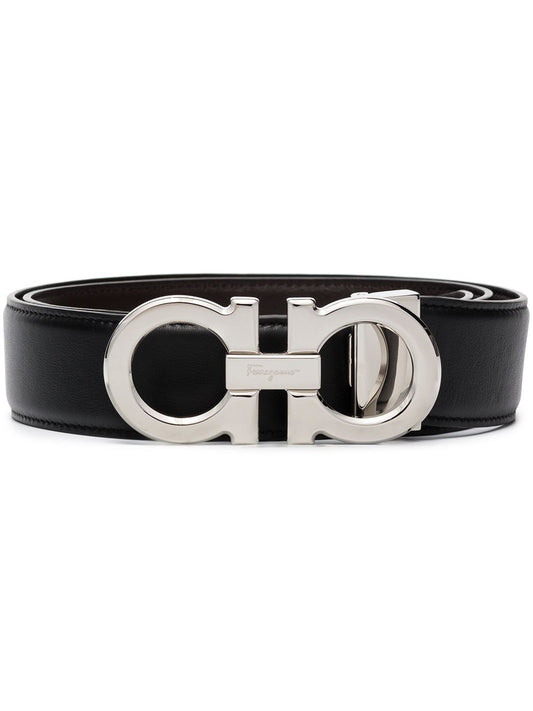 Ferragamo Reversible And Adjustable Gancini Belt