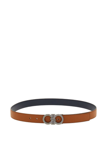 Ferragamo Reversible And Adjustable Gancini Belt