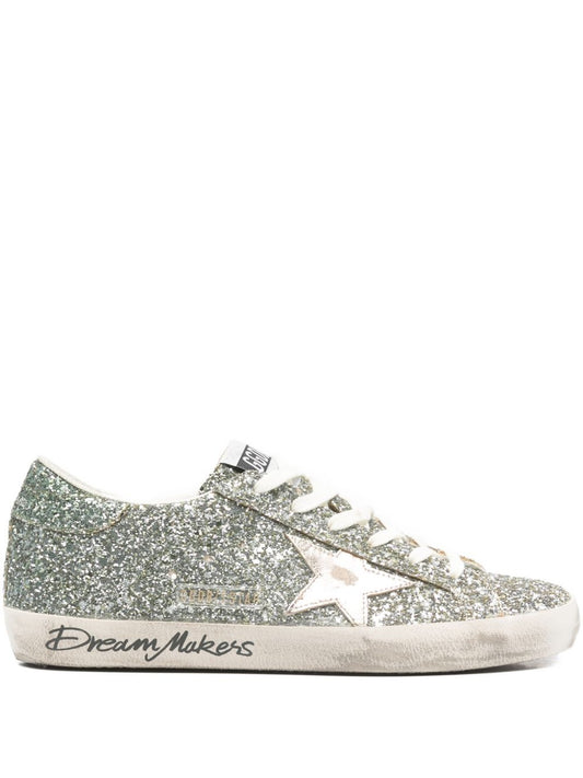 Golden Goose Sneakers Silver