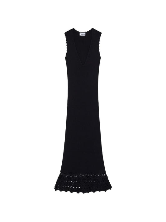 GANNI Dresses Black