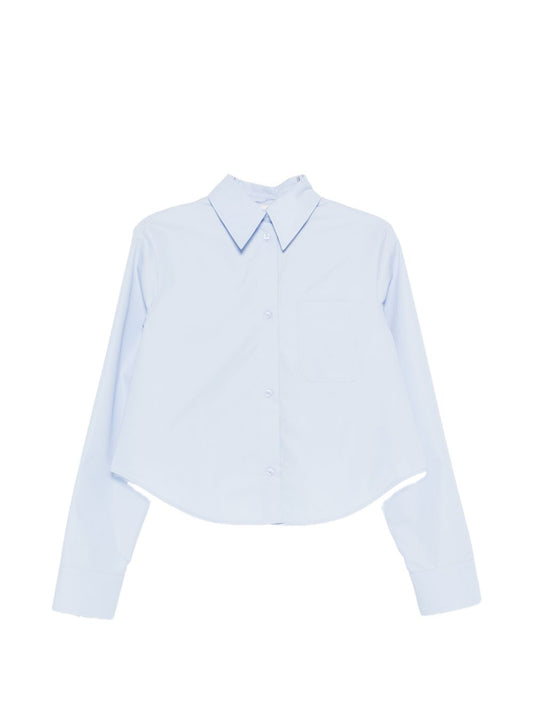 SPORTMAX PRE Shirts Clear Blue