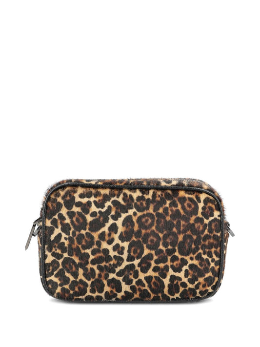 Golden Goose Mini Star Bag In Animal-Print Pony Skin With Tone-On-Tone Star