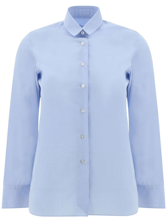 FINAMORE 1925 NAPOLI Shirts Clear Blue