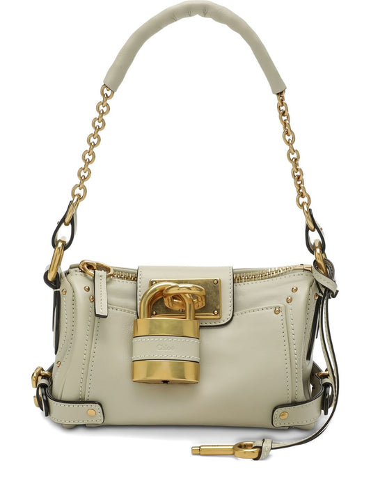 Chloé Small Paddington Chain Bag In Grained Leather