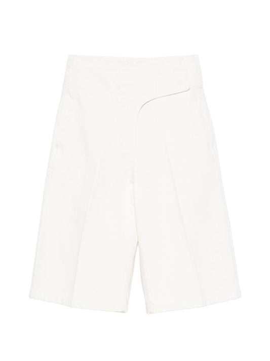 Ami Paris Shorts Beige