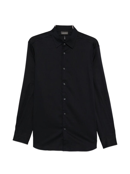 Emporio Armani Shirts Blue