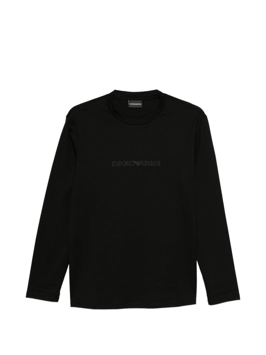 Emporio Armani T-shirts and Polos Black