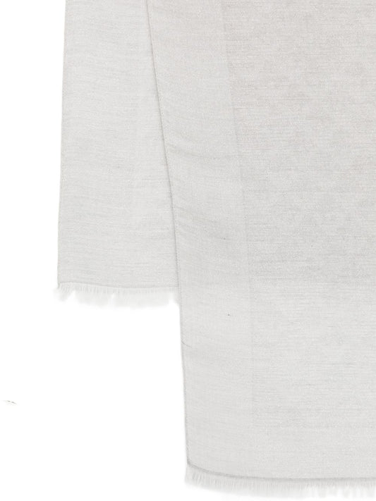 Emporio Armani Scarfs Light Grey