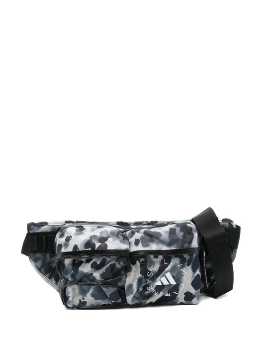 Adidas By Stella Mccartney Logo Graphic Print Bum Bag