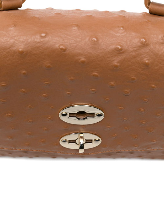 Zanellato Postina® Baby Bag In Cactus Leather Handbag