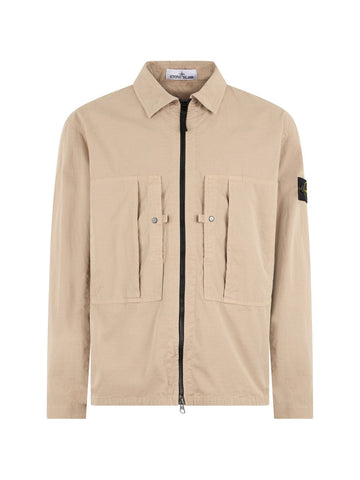 Stone Island Coats Beige