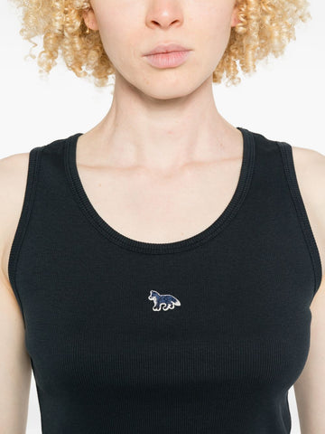 Maison Kitsuné Maison KitsunÃ© Baby Fox cotton tank top