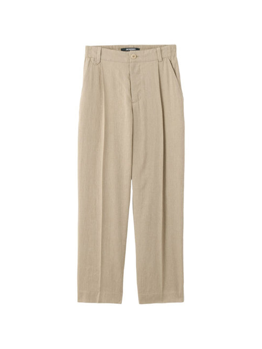 JACQUEMUS Trousers Beige
