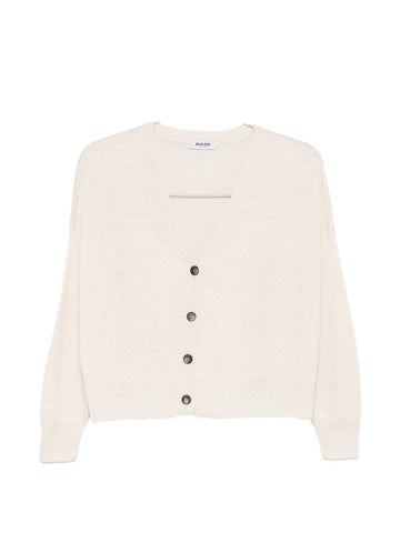 Base Linen and cotton blend cardigan
