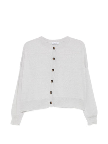 Base Linen and cotton blend cardigan