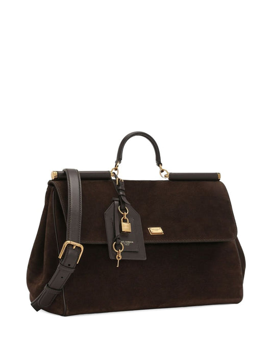 Dolce & Gabbana My Sicily large leather handbag