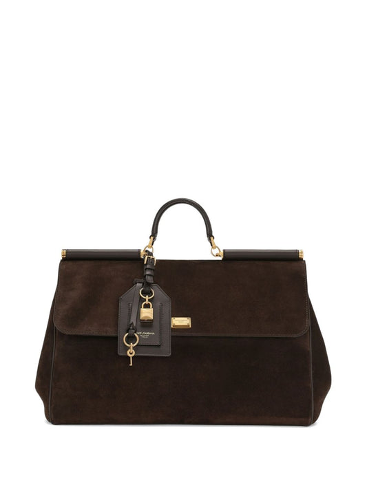 Dolce & Gabbana My Sicily large leather handbag