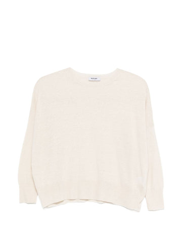Base Linen and cotton blend sweater